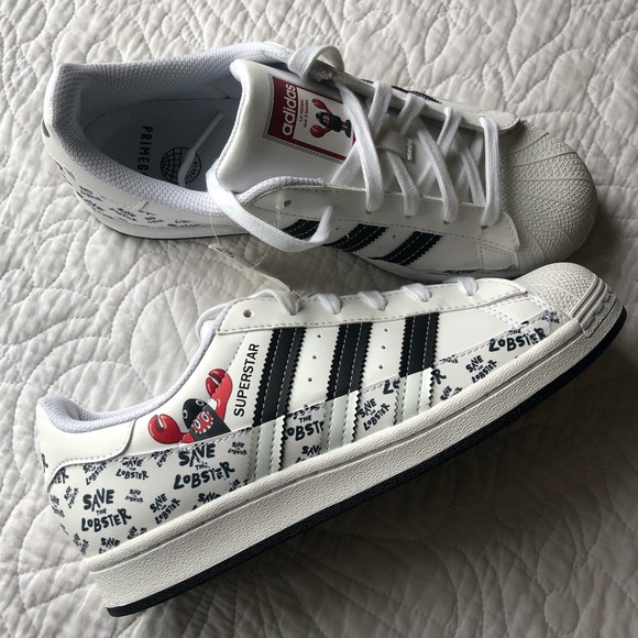 Adidas Originals Superstar x Philip Colbert Save the Lobster’ sneakers 🦞 - Picture 3 of 16